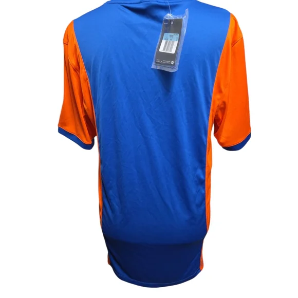 Nike NWT Men's Blue and Orange Shirt - Picture 5 of 6